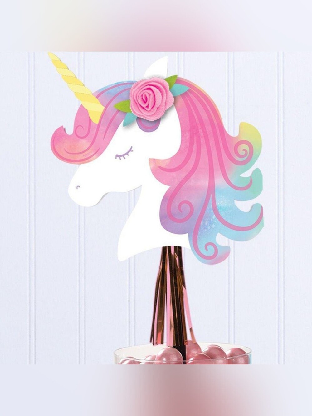 Enchanted Unicorn Centerpiece Stick, 16.5in
